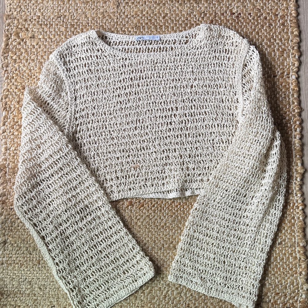 Zara Bell Sleeve Knit Top